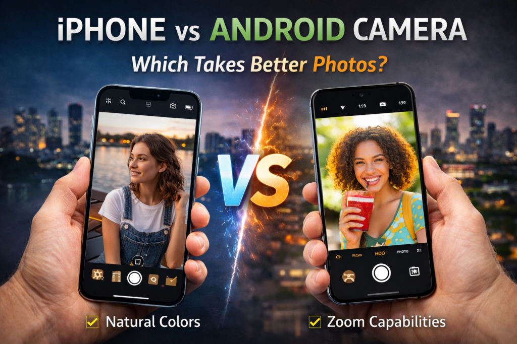 iPhone vs Android Camera