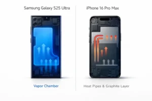 Cooling Technology Explained Samsung Galaxy S25 Ultra vs iPhone 16 Pro Max