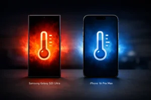Galaxy S25 Ultra vs iPhone 16 Pro Max Heat Test (2026)