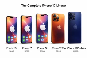 The iPhone Lineup