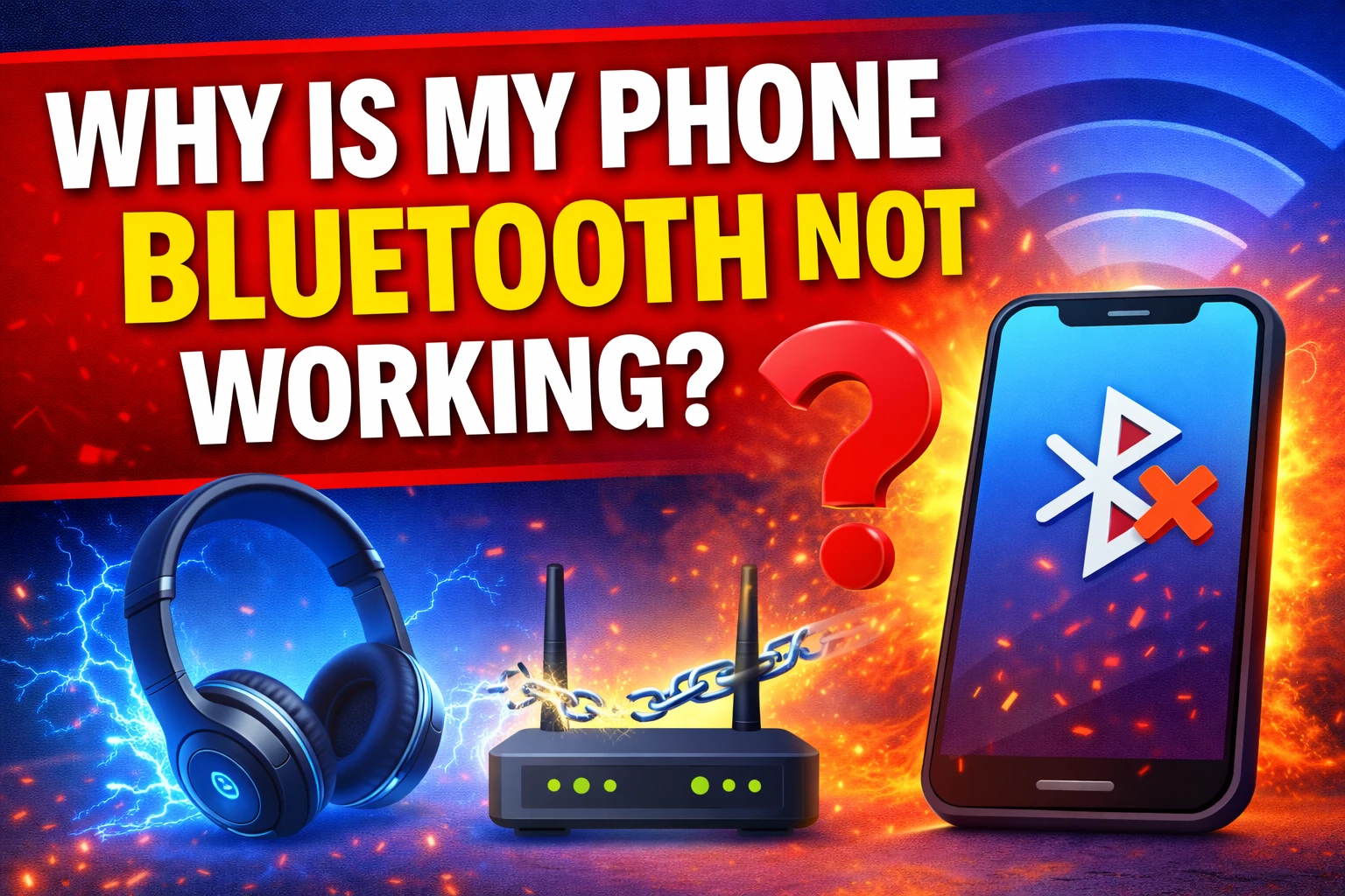 Why Is My Phone Bluetooth Not Working