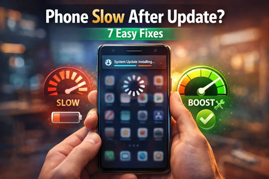 Why Is My Phone Slow After an Update (7 Proven Fixes)